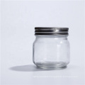 Classic 250 ml 8 oz Empty Clear Square Regular Mouth Canning Jars Mason 8oz With Metal Screw Lid